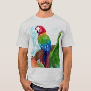 Tropical Parrot-Ice T-Shirt