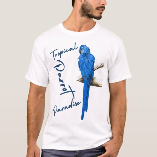 Tropical Parrot Paradise T_Shirt