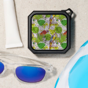 Tropical Parrots Bluetooth Speaker