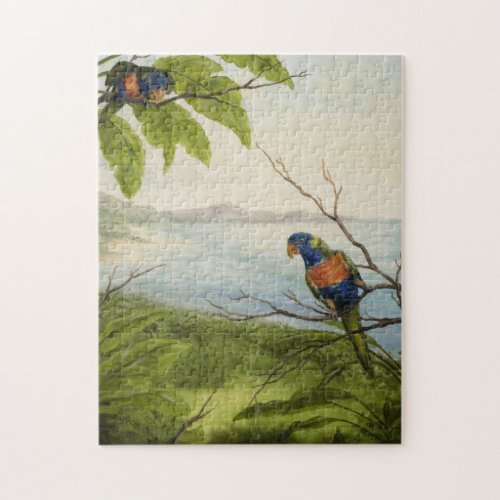 Tropical Parrots Puzzle