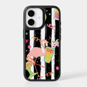 Tropical Party Fun Flamingo iPhone 17 Case