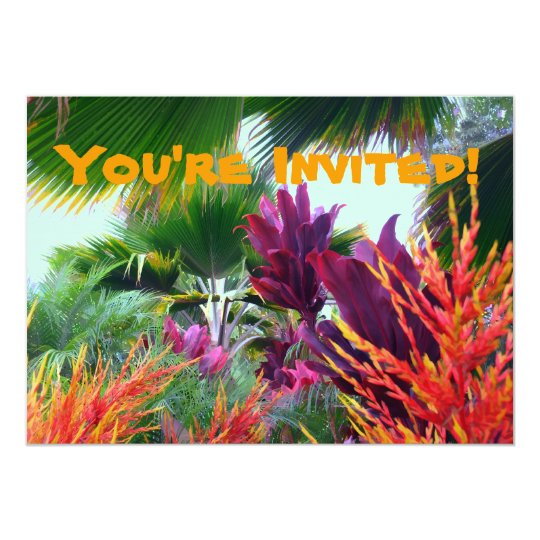 Tropical Party Invitation