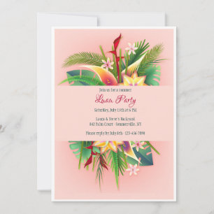 Tropical Party Invitation