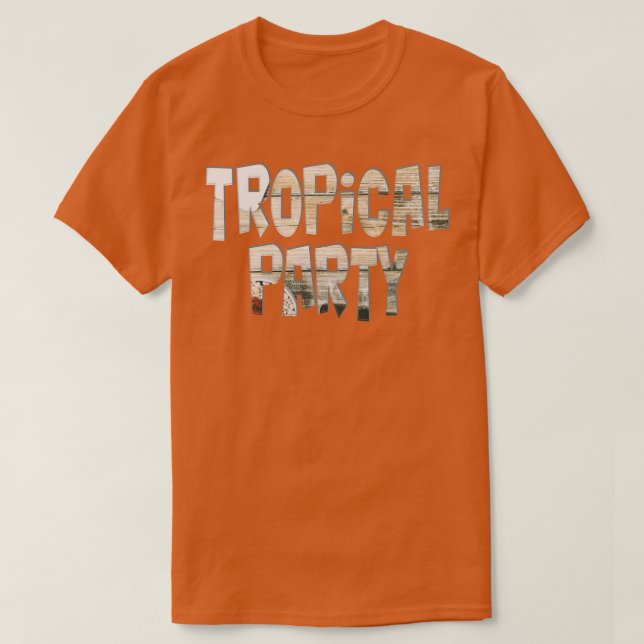 Tropical Party T-Shirt (Design Front)