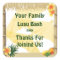 Tropical Party Tiki Hut Party Favor Sticker