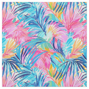 Tropical Pastel Breeze Fabric