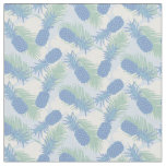 Tropical Pastel Pineapple Pattern Fabric