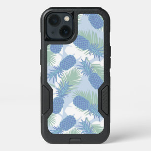 Tropical Pastel Pineapple Pattern iPhone 13 Case