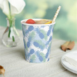 Tropical Pastel Pineapple Pattern Paper Cups