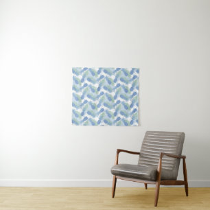 Tropical Pastel Pineapple Pattern Tapestry