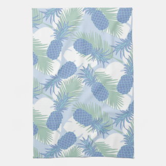 Tropical Pastel Pineapple Pattern Towel