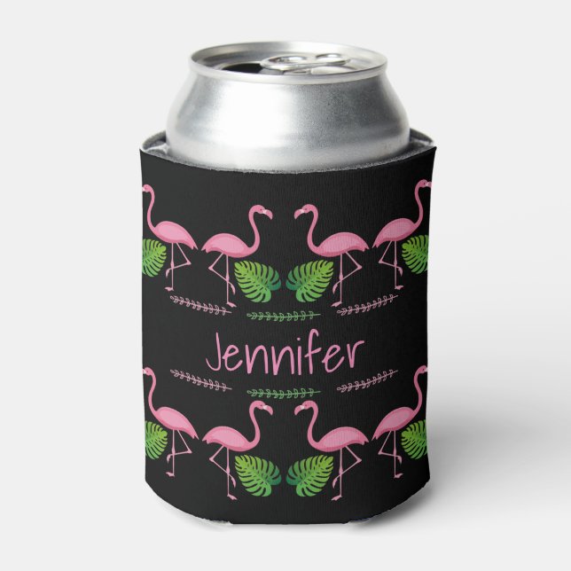 Tropical Pattern Can Cooler (Can Front)