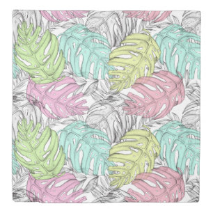 Tropical Pattern Duvet Cover