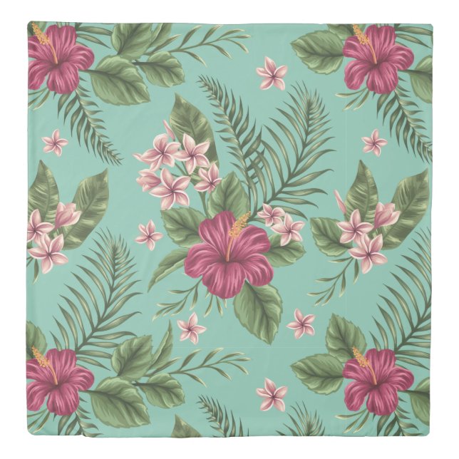 Tropical Pattern Duvet Cover (Front)