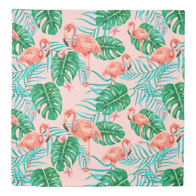 Tropical Pattern Duvet Cover (Front)