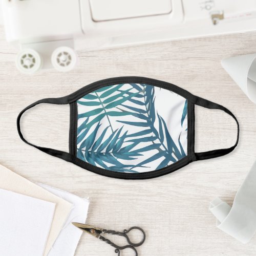 Tropical Pattern Exotic Background Face Mask