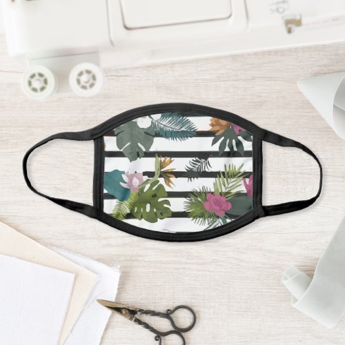 Tropical Pattern Face Mask