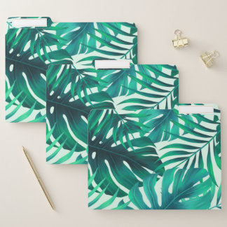 Tropical Pattern File Folder