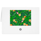 Tropical pattern, hummingbirds (Back Horizontal)