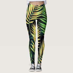 Tropical Pattern Leggings