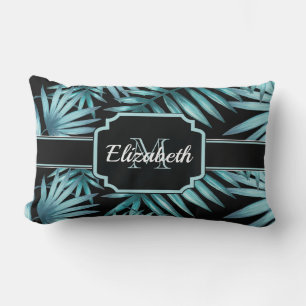 Tropical Pattern Lumbar Pillow