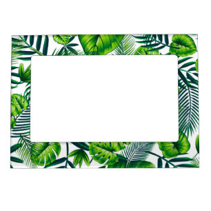 Tropical Pattern Magnetic Frame