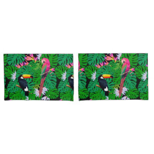 Tropical Pattern Pillow Case