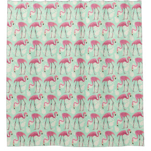 Tropical Pattern Shower Curtain