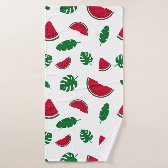 tropical pattern, watermelon pattern, tropical sea bath towel (Bath Towel)