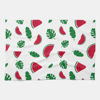 tropical pattern, watermelon pattern, tropical sea kitchen towel