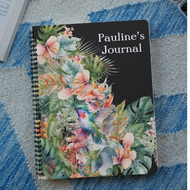 Tropical personalized journal tropics gift (Creator Uploaded)