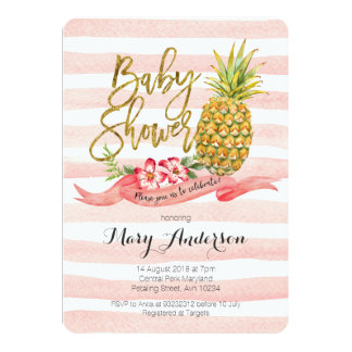 hawaiian baby shower invitations & announcements | zazzle hawaiian baby shower invitations & announcements | zazzle, Baby shower invitations