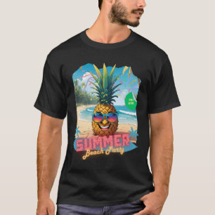 Tropical Pineapple – Beach Party T-Shirt