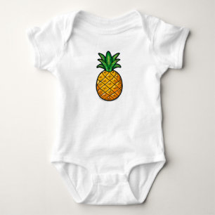 Tropical Pineapple: Flavor of Summer Baby Bodysuit