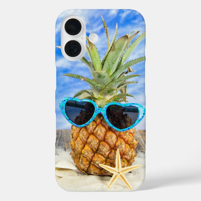 tropical pineapple in sunglasses Case-Mate iPhone case (Back)