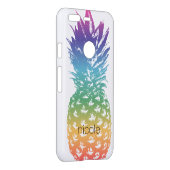 Tropical pineapple modern design uncommon google pixel case (Back/Right)