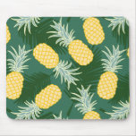 Tropical pineapple mouse pad