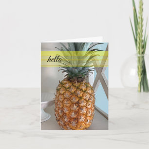 Tropical Pineapple Notecard