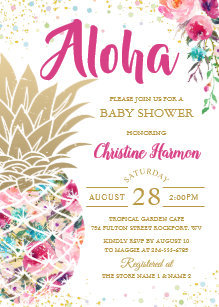 aloha invitations zazzle