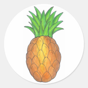 Tropical Pineapple Stickers