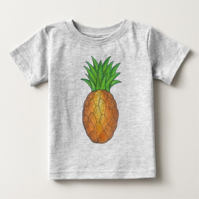Tropical Pineapple Tee (Front)