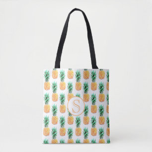 Tropical Pineapple Tote Bag