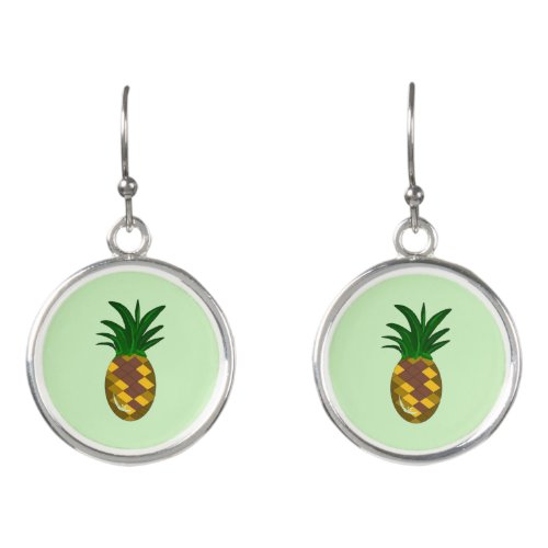 Tropical Pineapples Earrings