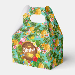 Tropical Pineapples Favor Box