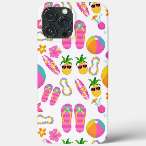 Tropical Pink Beach Phone Case