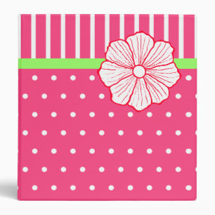 Tropical Pink Binder