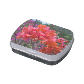 Tropical Pink Bougainvillea Candy Tin (Side)