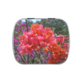 Tropical Pink Bougainvillea Candy Tin (Top)