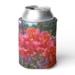 Tropical Pink Bougainvillea Island Floral Can Cooler