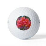 Tropical Pink Bougainvillea Island Floral Golf Balls